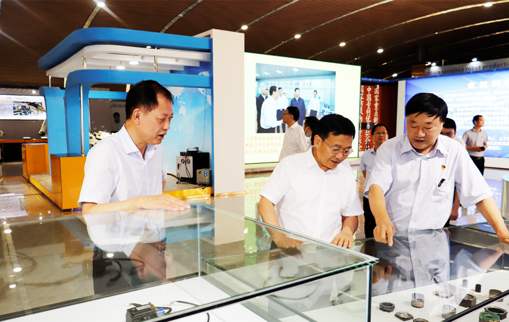 江西省委常委、组织部长刘强到我司考察